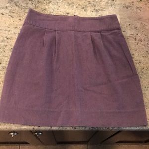 Silence + noise purple skirt size 0